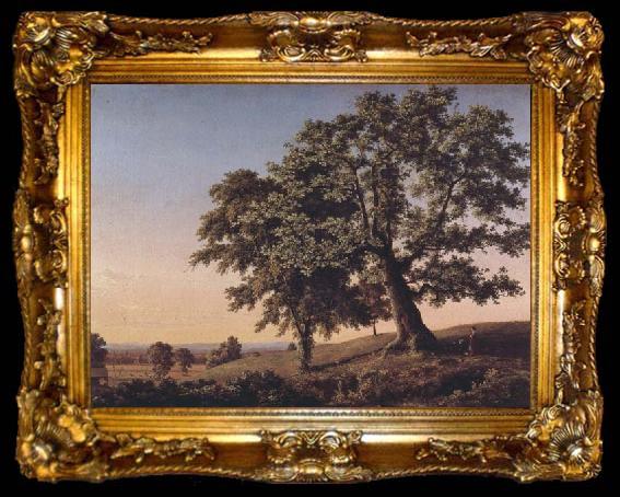 framed  Frederic Edwin Church The Charter Oak, ta009-2